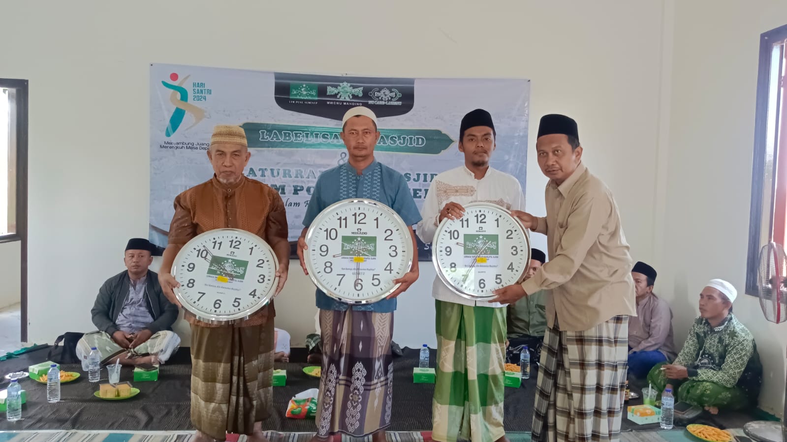 Hari Santri LTM PCNU Sumenep Amankan Aset NU Lewat Labelisasi Masjid