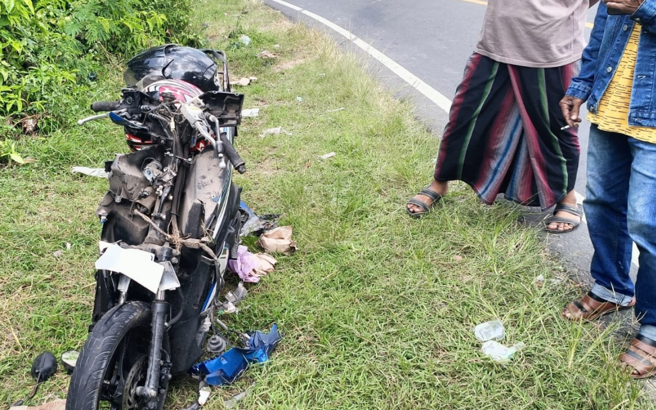 1 Orang Tewas 2 Luka Akibat Tabrakan Pikap Vs Motor di Sumenep