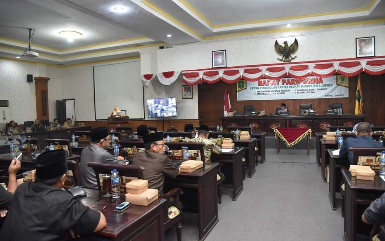 DPRD Sumenep Sahkan Perda Pertanggungjawaban APBD 2022