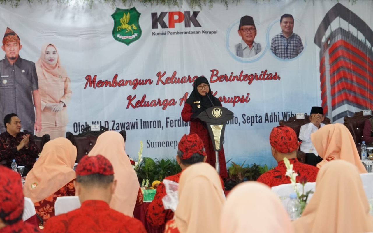 Wakil Bupati Sumenep Singgung Istri Pejabat Soal Korupsi