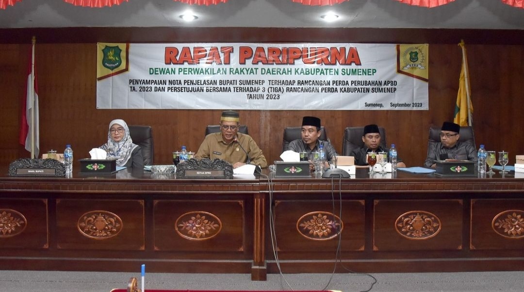 Rapat Paripurna Raperda Perubahan APBD Tahun 2023 Telah Digelar