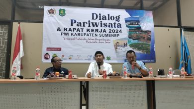 PWI Sumenep Gelar Raker dan Dialog Pariwisata dengan Bupati Fauzi