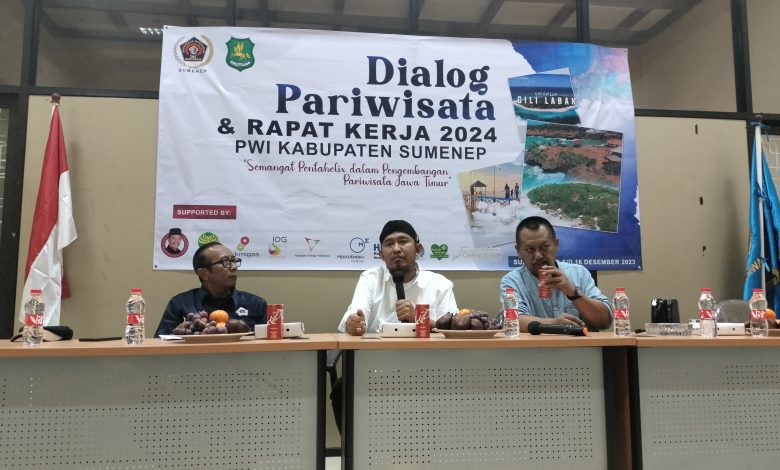 PWI Sumenep Gelar Raker dan Dialog Pariwisata dengan Bupati Fauzi