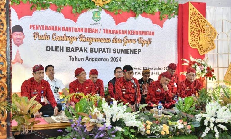 Bukti Kepedulian Bupati Sumenep kepada Guru Ngaji