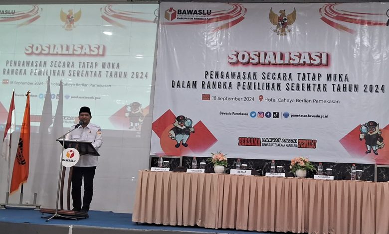 Minim SDM, Bawaslu Pamekasan Minta Masyarakat Laporkan Pelanggaran Pilkada