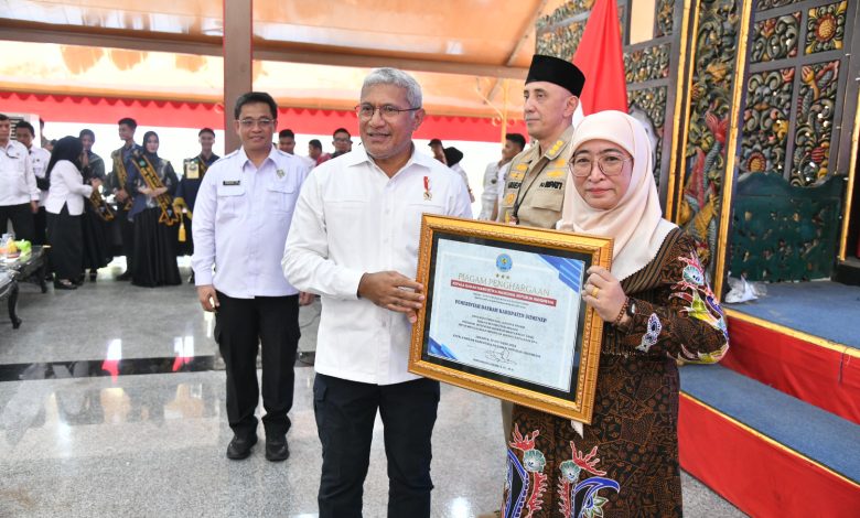 Pemkab Sumenep Dapat Penghargaan dari Badan Narkotika Nasional